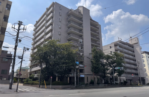 武蔵関シティハウス 8階 東北角住戸｜眺望・通風良好のリフォーム済み1LDKの画像