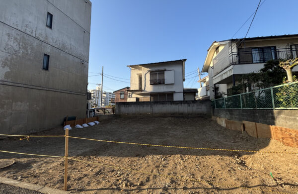 横浜・磯子区下町で叶える自由設計｜南向き×整形に近い区画の画像